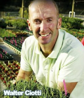 Walter Ciotti expert gardener Perth south.
